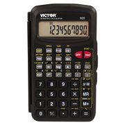 Victor Compact Scientific Calculator with Hinged Case, 10-Digit LCD 920